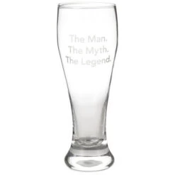 Hallmark Man, Myth, Legend Pilsner Glass