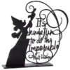 Hallmark Disney Sorcerer Mickey Do The Impossible Metal Quote Figurine -Toy Store 0001 DYG1909