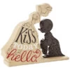 Hallmark Disney Snow White Kiss Today Hello Quote Sign Figurine -Toy Store 0001 DYG9222