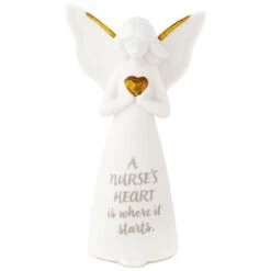 Joanne Eschrich A Nurse's Heart Mini Angel Figurine