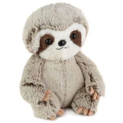 Hallmark Light Brown Baby Sloth Stuffed Animal Small 8"