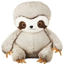 Hallmark Light Brown Baby Sloth Stuffed Animal Jumbo Size 20"