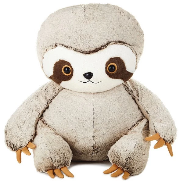 Hallmark Light Brown Baby Sloth Stuffed Animal Jumbo Size 20" 3 Hallmark Light Brown Baby Sloth Stuffed Animal Jumbo Size 20"