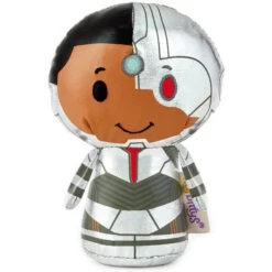 Hallmark Itty Bittys® Justice League™ Cyborg™ Stuffed Plush Limited Edition