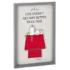 Peanuts® Snoopy And Woodstock Life Doesn't Get Better Framed Wall Art -Toy Store 0001 PAJ2122