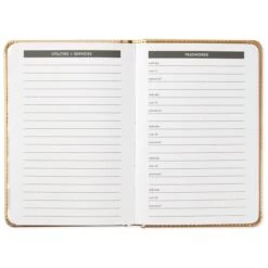 Hallmark Satin Gold Address Book 7 Hallmark Satin Gold Address Book -Toy Store 0001ADD1874 3