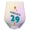 Hallmark Forever 29 Stemless Wine Glass, 16 Oz. -Toy Store 0001BID1090