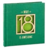 Hallmark Why 18 Is Awesome Book -Toy Store 0001BOK1451