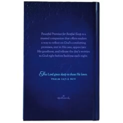 Hallmark Peaceful Promises For Restful Sleep: 100 Verses To End The Day Well Book -Toy Store 0001BOK1505 3