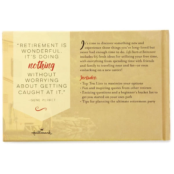 Hallmark Life Starts At Retirement Book 5 Hallmark Life Starts At Retirement Book - Image 3