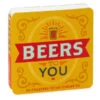 Hallmark Beers To You: 20 Coasters To Say Cheers To Book -Toy Store 0001BOK1570 1