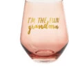 Hallmark I'm The Fun Grandma Stemless Wine Glass, 14 Oz. 1 Hallmark I'm The Fun Grandma Stemless Wine Glass, 14 Oz. -Toy Store 0001BRW3214