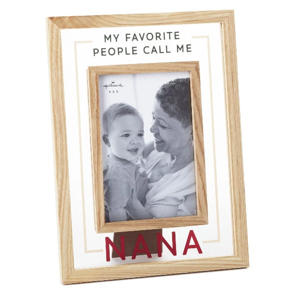Hallmark Favorite People Call Me Nana Picture Frame, 4x6 3 Hallmark Favorite People Call Me Nana Picture Frame, 4x6