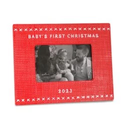 Hallmark Baby's First Christmas 2023 Dated Picture Frame, 4x6