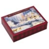 Hallmark Thomas Kinkade Assorted Blank Christmas Note Cards, Box Of 24 -Toy Store 0001CZE1015