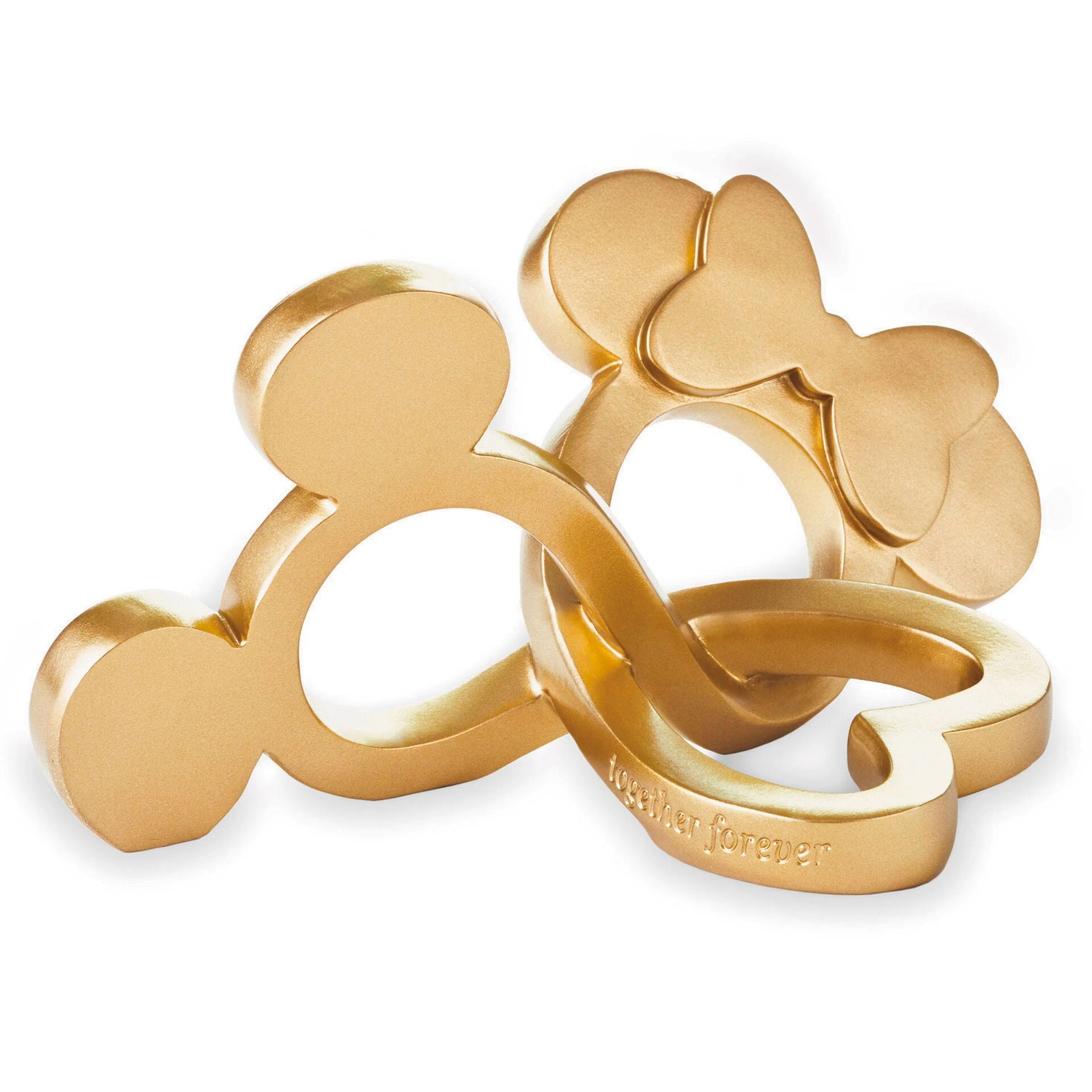 Hallmark Disney Mickey And Minnie Knotted Heart Figurine 3 Hallmark Disney Mickey And Minnie Knotted Heart Figurine