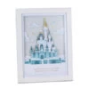 Hallmark Walt Disney World 50th Anniversary Castle Papercraft Framed Art, 8.88x10.5