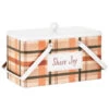 Hallmark Fall Plaid Giving Tin 2 Hallmark Fall Plaid Giving Tin -Toy Store 0001FAL1826
