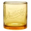 Hallmark Brave Authentic True Amber Lowball Glass, 10 Oz.