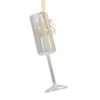 Signature Champagne Flute Premium Blown Glass Hallmark Ornament -Toy Store 0001HGO3159
