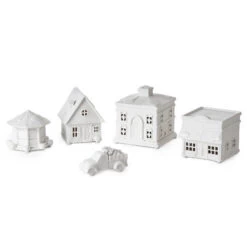 Hallmark Channel Musical Christmas Village With Light, Set Of 5 -Toy Store 0001HKC2266