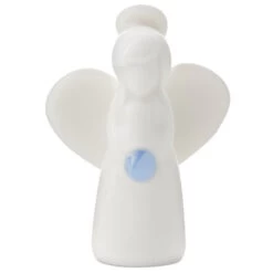 Hallmark Blue Lace Agate Angel Of Peace Mini Angel Figurine, 2"