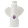 Hallmark Amethyst Angel Of Inspiration Mini Angel Figurine, 2"