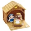 Hallmark Little Bitts™ Nativity And Manger Set, 4 Pieces -Toy Store 0001KCX1007