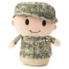 Hallmark Itty Bittys® Green Camo Military Boy Plush -Toy Store 0001KDD1102