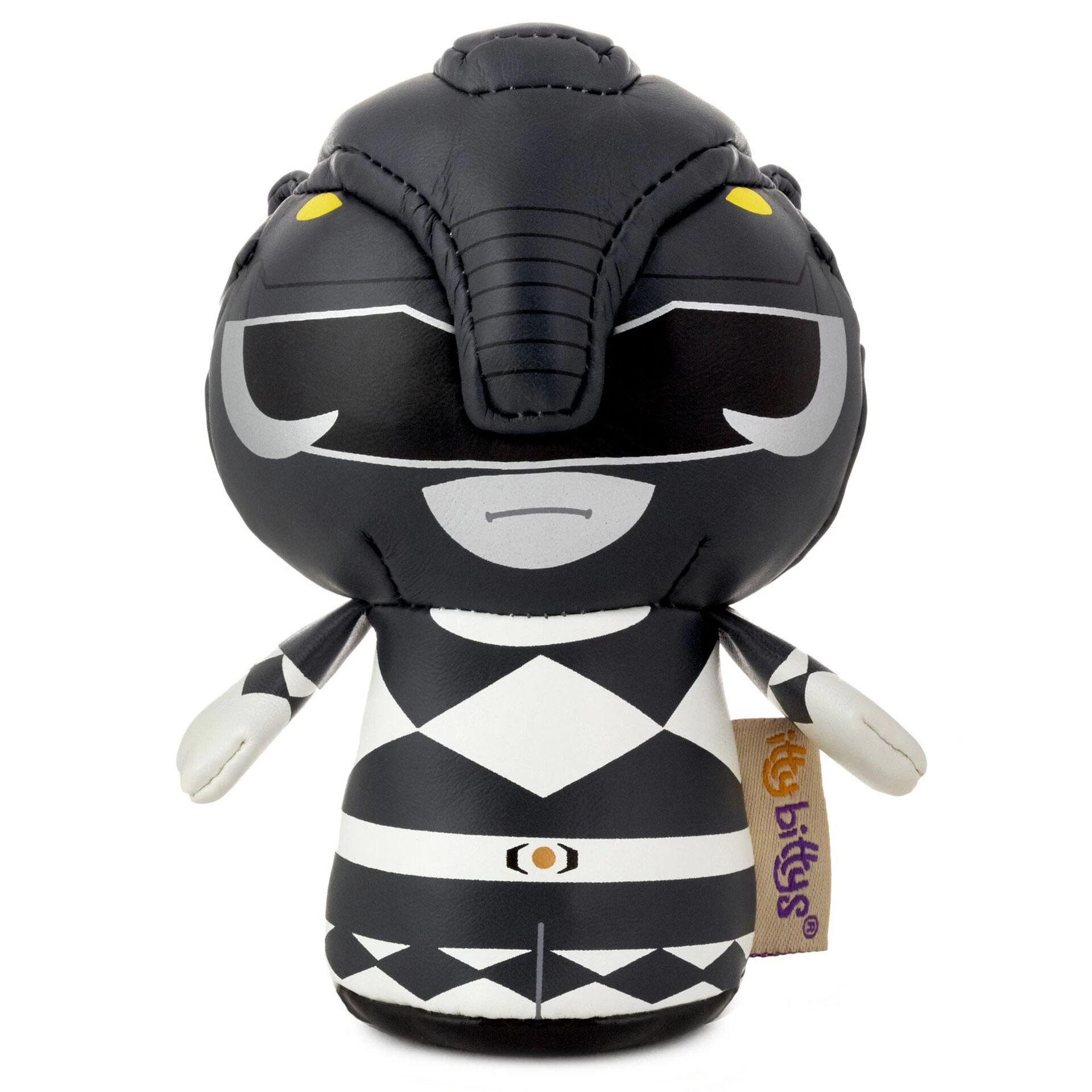 Hallmark Itty Bittys® Hasbro Mighty Morphin Power Black Ranger Plush 3 Hallmark Itty Bittys® Hasbro Mighty Morphin Power Black Ranger Plush
