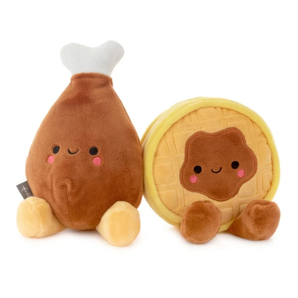 Hallmark Better Together Chicken And Waffle Magnetic Plush, 6.75" 3 Hallmark Better Together Chicken And Waffle Magnetic Plush, 6.75"