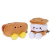 Hallmark Better Together Hot Dog And S'More Magnetic Plush, 4" -Toy Store 0001KID1648