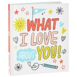 Hallmark What I Love About You! A Color-Your-Own Recordable Storybook