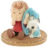 Hallmark Peanuts® Linus And Snoopy Wrapped In Friendship Mini Figurine, 3.88" -Toy Store 0001PAJ2158