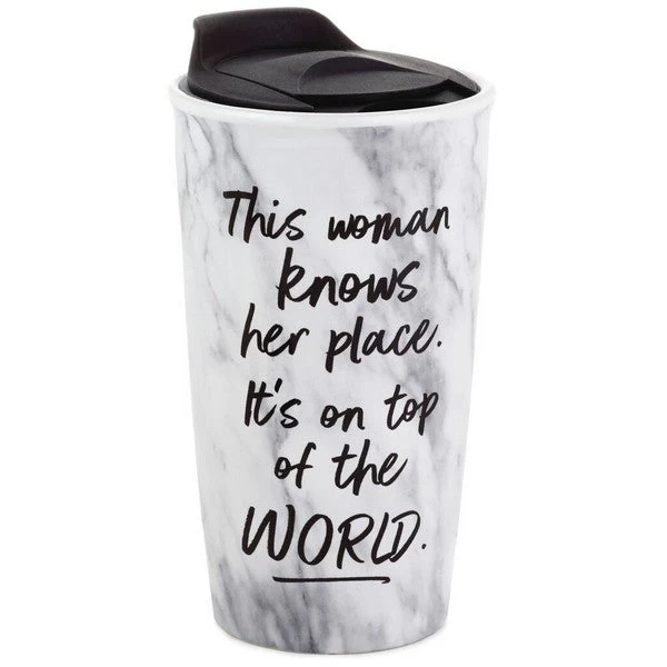 Top Of The World Travel Mug, 10 Oz. 3 Top Of The World Travel Mug, 10 Oz.