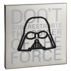 Hallmark Star Wars™ Darth Vader™ Power Of The Force Wood Quote Sign