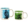 Hallmark Star Wars: The Mandalorian™ And Grogu™ Adult And Child Stacking Mugs, Set Of 2 2 Hallmark Star Wars: The Mandalorian™ And Grogu™ Adult And Child Stacking Mugs, Set Of 2 -Toy Store 0001SHP2155
