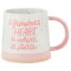 Hallmark A Grandma's Heart Mug, 18 Oz.