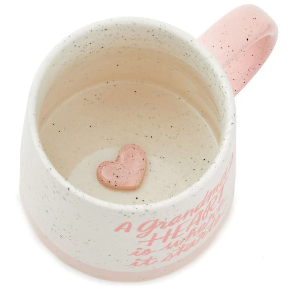 Hallmark A Grandma's Heart Mug, 18 Oz. 4 Hallmark A Grandma's Heart Mug, 18 Oz. - Image 2