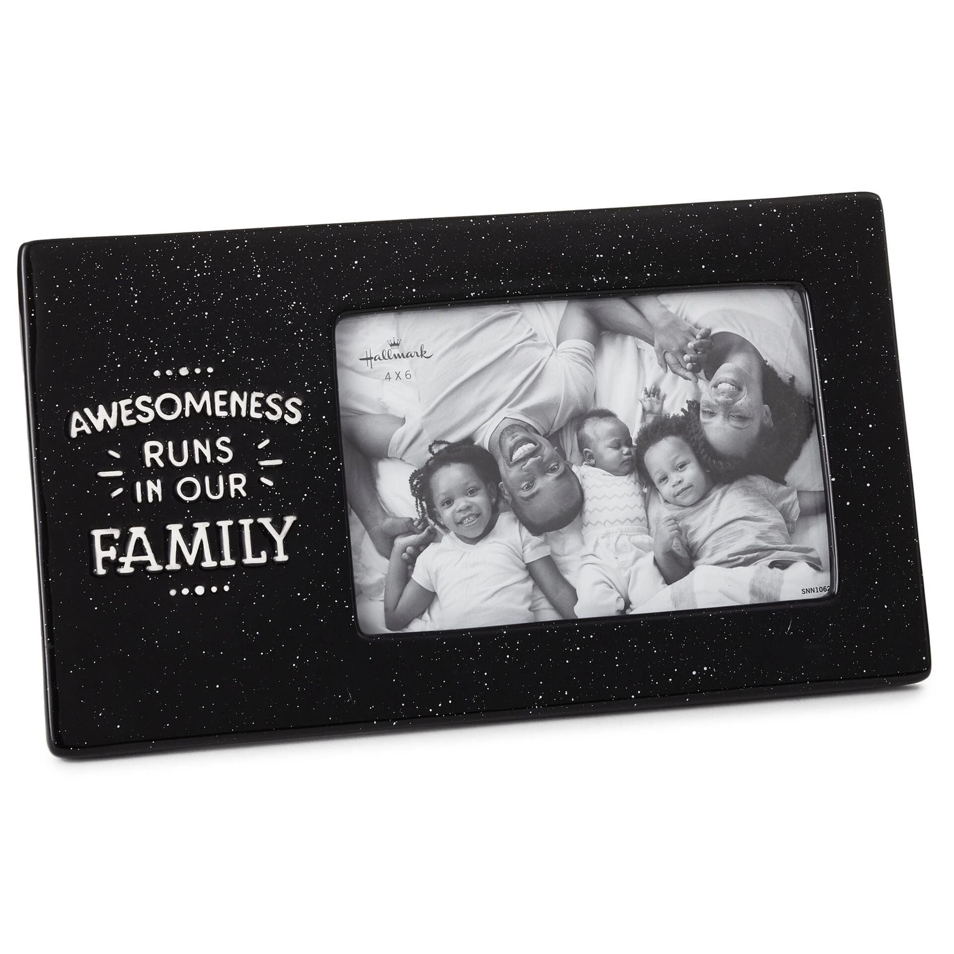 Hallmark Awesomeness Runs In Our Family Ceramic Picture Frame, 4x6 3 Hallmark Awesomeness Runs In Our Family Ceramic Picture Frame, 4x6