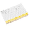 Hallmark Yellow Honeycomb Recipe Refill Cards -Toy Store 0001TOG1032