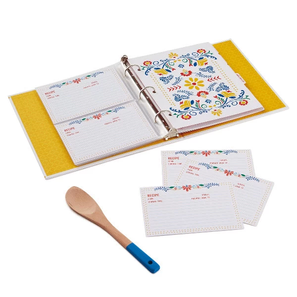 Hallmark Big Happy Life Recipe Book With Wooden Spoon 4 Hallmark Big Happy Life Recipe Book With Wooden Spoon - Image 2