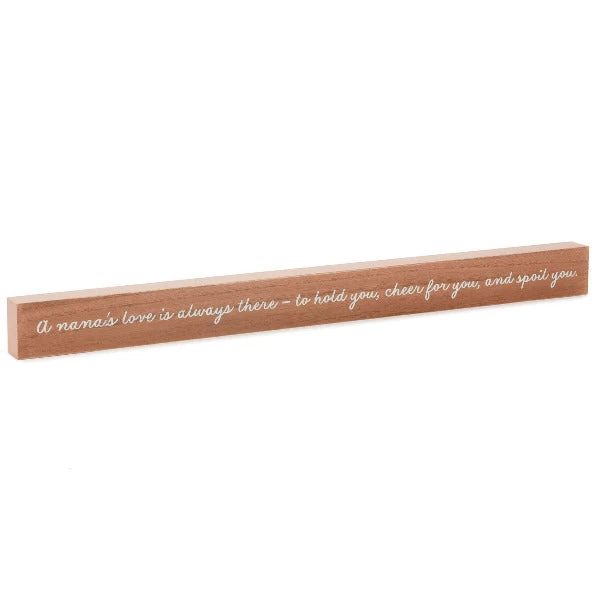 Hallmark A Nana's Love Wood Quote Sign, 23.5x2 3 Hallmark A Nana's Love Wood Quote Sign, 23.5x2