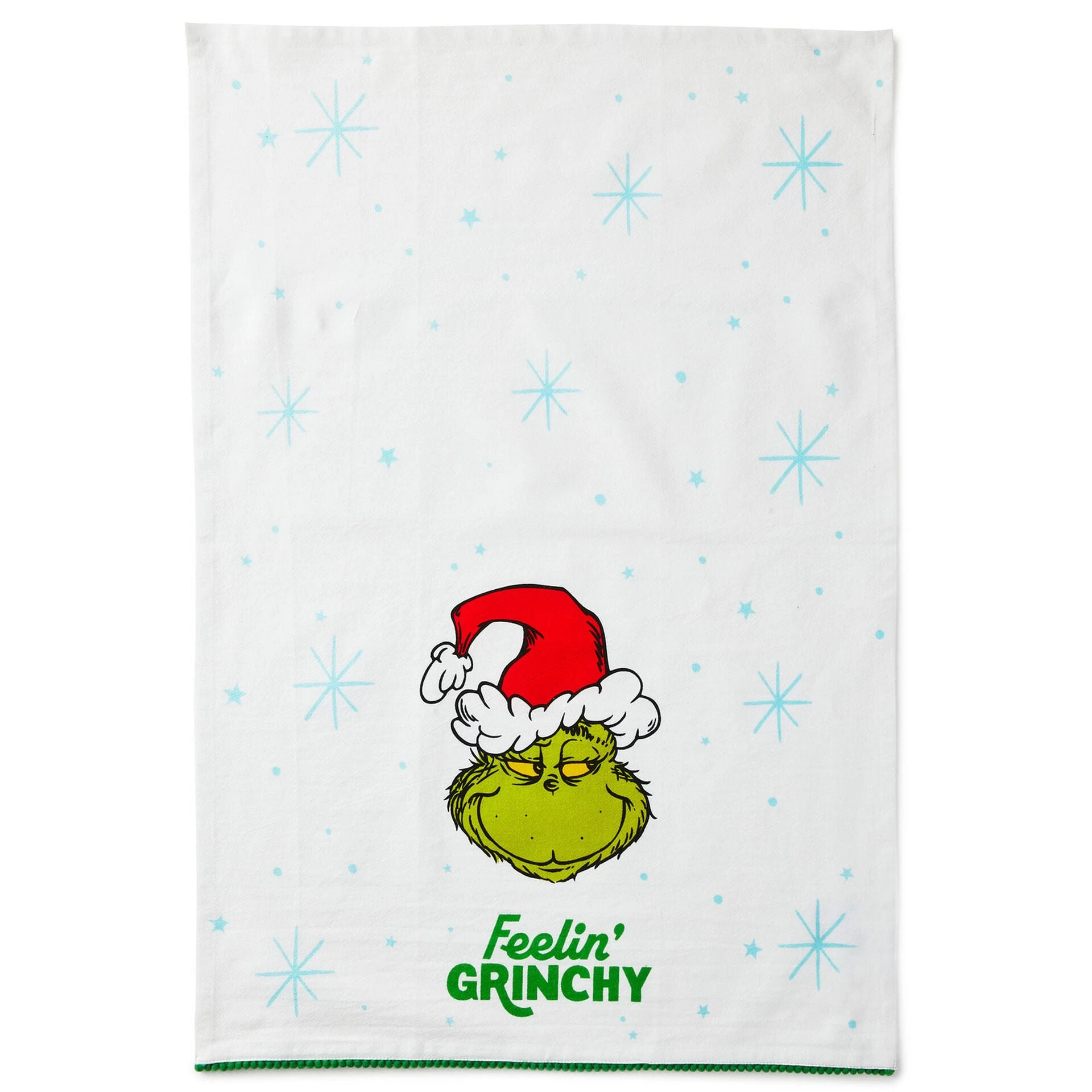 Hallmark Dr. Seuss's How The Grinch Stole Christmas!™ Feelin' Grinchy Tea Towel 3 Hallmark Dr. Seuss's How The Grinch Stole Christmas!™ Feelin' Grinchy Tea Towel