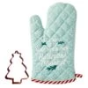 Hallmark Channel Bake And Watch Oven Mitt And Cookie Cutter, Set Of 2 -Toy Store 0001XKT3513