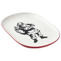 Hallmark Santa Christmas Serving Platter