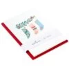 Hallmark Stockings Hung From Garland Packaged Christmas Cards, Set Of 5