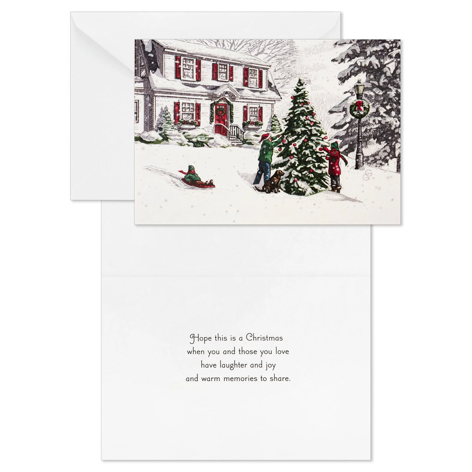 Hallmark Classic Home Boxed Christmas Cards, Pack Of 40 4 Hallmark Classic Home Boxed Christmas Cards, Pack Of 40 - Image 2