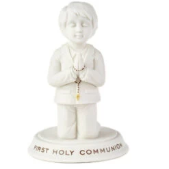 Hallmark First Holy Communion Porcelain Boy Figurine