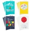 Bold And Bright Assorted Birthday Cards, Pack Of 12 -Toy Store 0799EDX1006